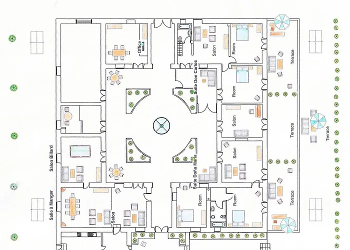 Historic 1000 M2 Estate , Heated Pool , Sea View Villa Tijoco de Abajo